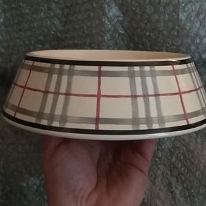 Burberry London 10" Dog Bowl